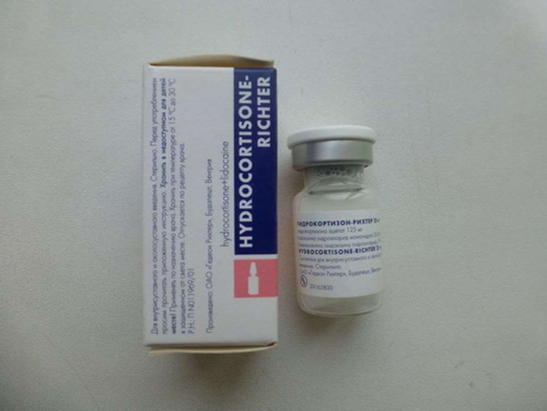 Hydrocortisone-Richter - buy glucocorticosteroid agent, anti-inflammatory effect