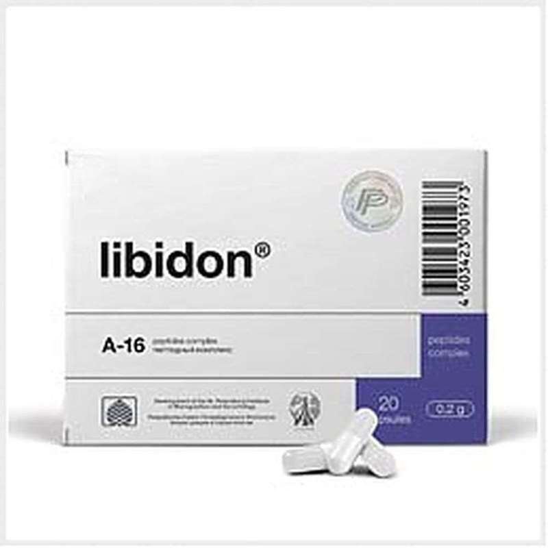 Libidon 20 capsules peptide bioregulator prostate, prostate disease prevention and improving men's health