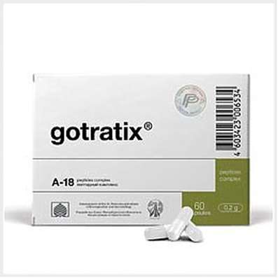 Gotratix 60 capsules strengthening muscles and increasing their endurance