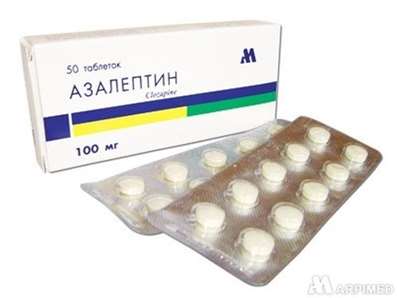 Azaleptin 100mg 50 pills buy antipsychotic Clozapine drug online