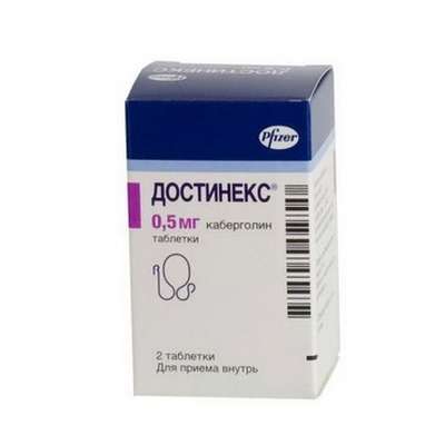 Dostinex 0.5mg 2 pills buy hypoprolactinemic online
